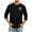 Z1 Black, variant on Tshirts Shirts for Men 3/4 Sleeve Comfortable Crewneck Solid Color Fit Red Men's Fall Clothing size XXL