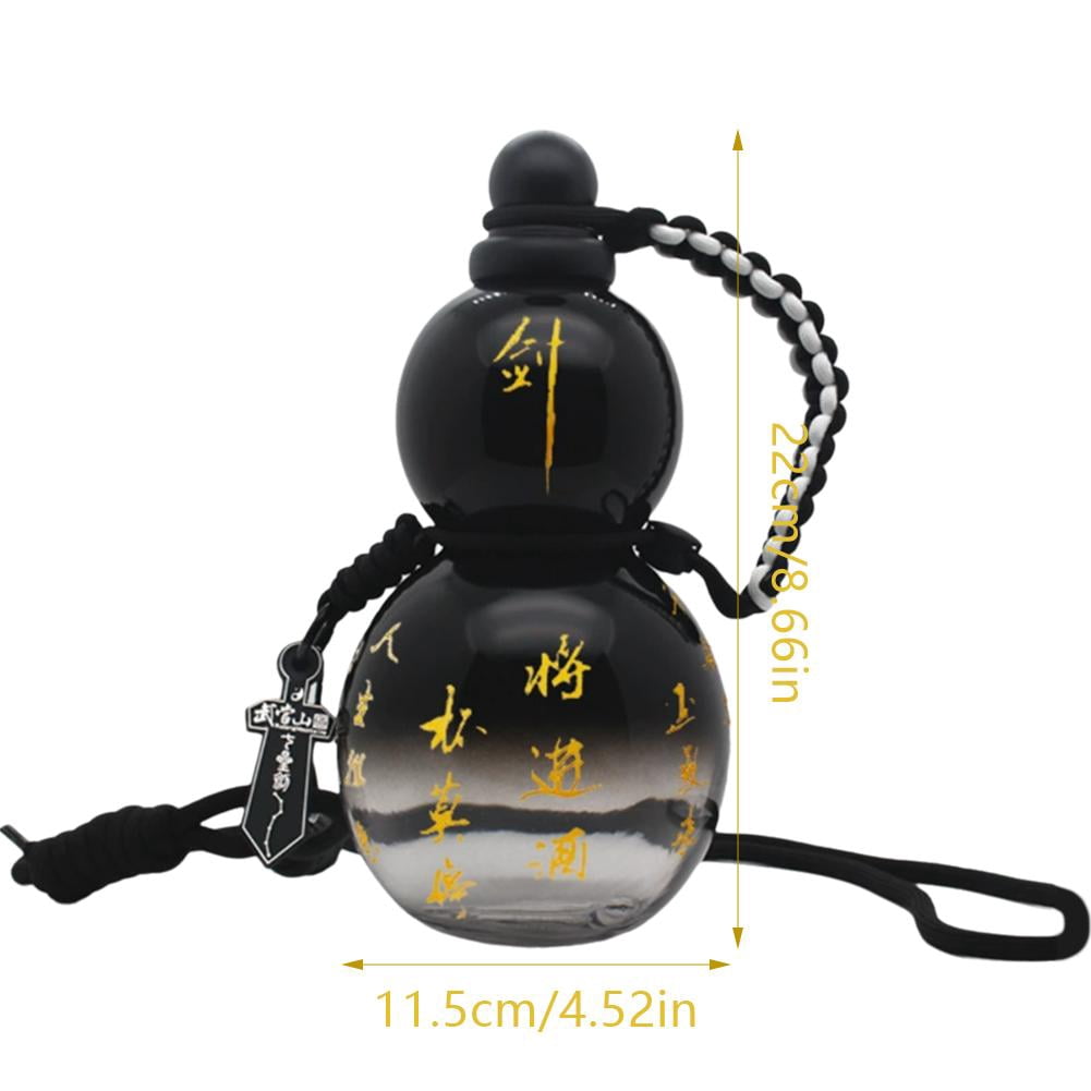 Gourd Water Bottle, 28 oz Tritan BPA-Free, Leak-Proof for Hiking & Gym
