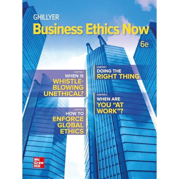 Pre-Owned Loose Leaf for Business Ethics Now, 9781260414097, 1260414094, Paperback, 6 edition