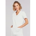 thumbnail image 3 of Cherokee Workwear Core Stretch Women's Scrubs Top Mock Wrap 4728, 3 of 6