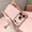 Pink, variant on For iPhone 18 Pro Phone Case,Luxury Shell Pattern Back Design,Built-in Lens Camera Protector,Four Corners Raised Drop Protection,Bling Diamond Frame,Shockproof Durable Phone Case,Pink