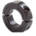 thumbnail image 2 of 1" Shaft Double Split Steel Collar With Set Screw Black Oxide 1 Inch Collars, 2 of 2
