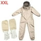 thumbnail image 3 of Ropa de apicultura de cuerpo completo, velo con capucha, ropa, traje de protección, traje de apicultura, equipo de traje de para apicultores XXL Macarena traje de apicultor, 3 of 8