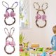 thumbnail image 1 of XWQ Colgante decorativo de Pascua con Bowknot Rattan Conejo creativo Conejito LED Signo de colgante Decoración de la casa XWQ 715087949, 1 of 6