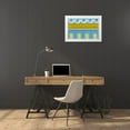 thumbnail image 3 of DeNardo, Laura 14x11 White Modern Wood Framed Museum Art Print Titled - Beachtown Blues VII, 3 of 4