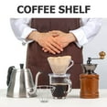 thumbnail image 3 of LITINKIMI Coffee Filter Holder Stainless Steel Coffee Cone Filter for Home Users 1Set, 3 of 8