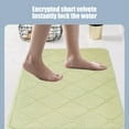 thumbnail image 6 of Bath Mat Absorbent Non-slip Machine Washable Soft Velvet Foam Rug, 40x60cm, Ultra Plush & Quick Dry for Bathroom Floor Safety and Comfort, Ideal for Bathroom, Kitchen, and Bedroom Use, 6 of 9