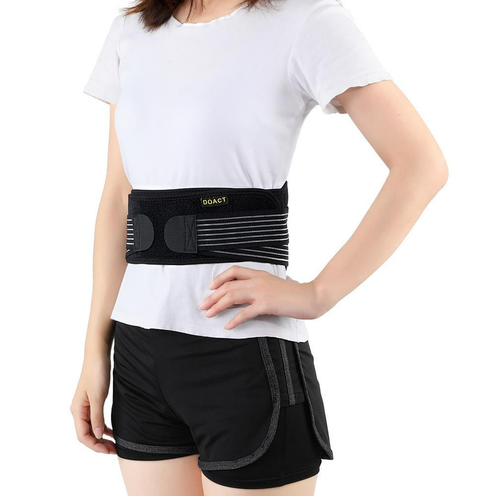 Doact Heated Waist Belt, 1Pcs USB Recharge Lower Back Back Support