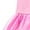 Pink, variant on Kids' Princess Style Grizzly And The Lemmings Cotton Tulle Dress: Short Sleeves and Adorable Graphic Prints for Girls