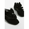 thumbnail image 3 of Cecelia New York Remi Black Suede Elegant Ankle Strap Flat Ballet Flat Shoes, 3 of 4