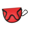 thumbnail image 2 of Cubierta de la cabeza del putter de golf Sharpla Mazo rojo, 2 of 8