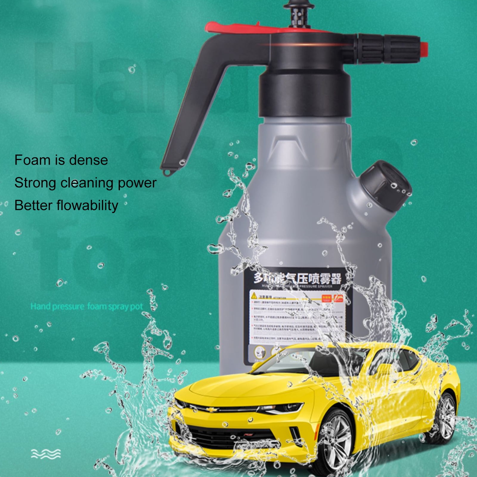 Kohagoki 2L CAR WASH FOAM SPRAYER FOAM LANCE HAND Air FOAM Generator