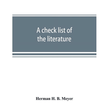 A check list of the literature and other material in the Library of Congress on the European war (Paperback)