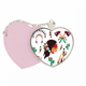thumbnail image 1 of Indian Native American tribu primitiva Bolsa de viaje Mirror maquillaje corazón rosa, 1 of 4