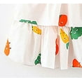 thumbnail image 3 of Coerni Baby Toddler Girls Sleeveless Sundress Casual Tutu Dress Princess Birthday Party Beach Dress with Hat Summer Outfits, 3 of 9