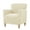 Beige a, variant on Stretch Mid Century Modern Armchair Slipcover 1-Piece Jacquard Accent Chair Covers with Arms Soft Waterproof Chair Slipcovers for Living Room Furniture Protector Office Reception Reading