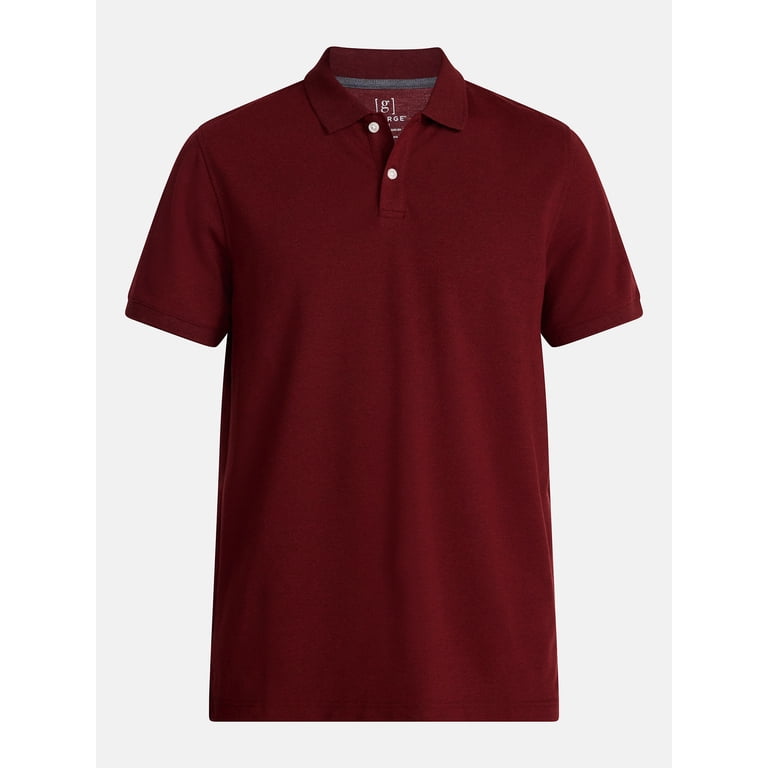 George Men's Pique Polo Shirt with Short Sleeves photo 5