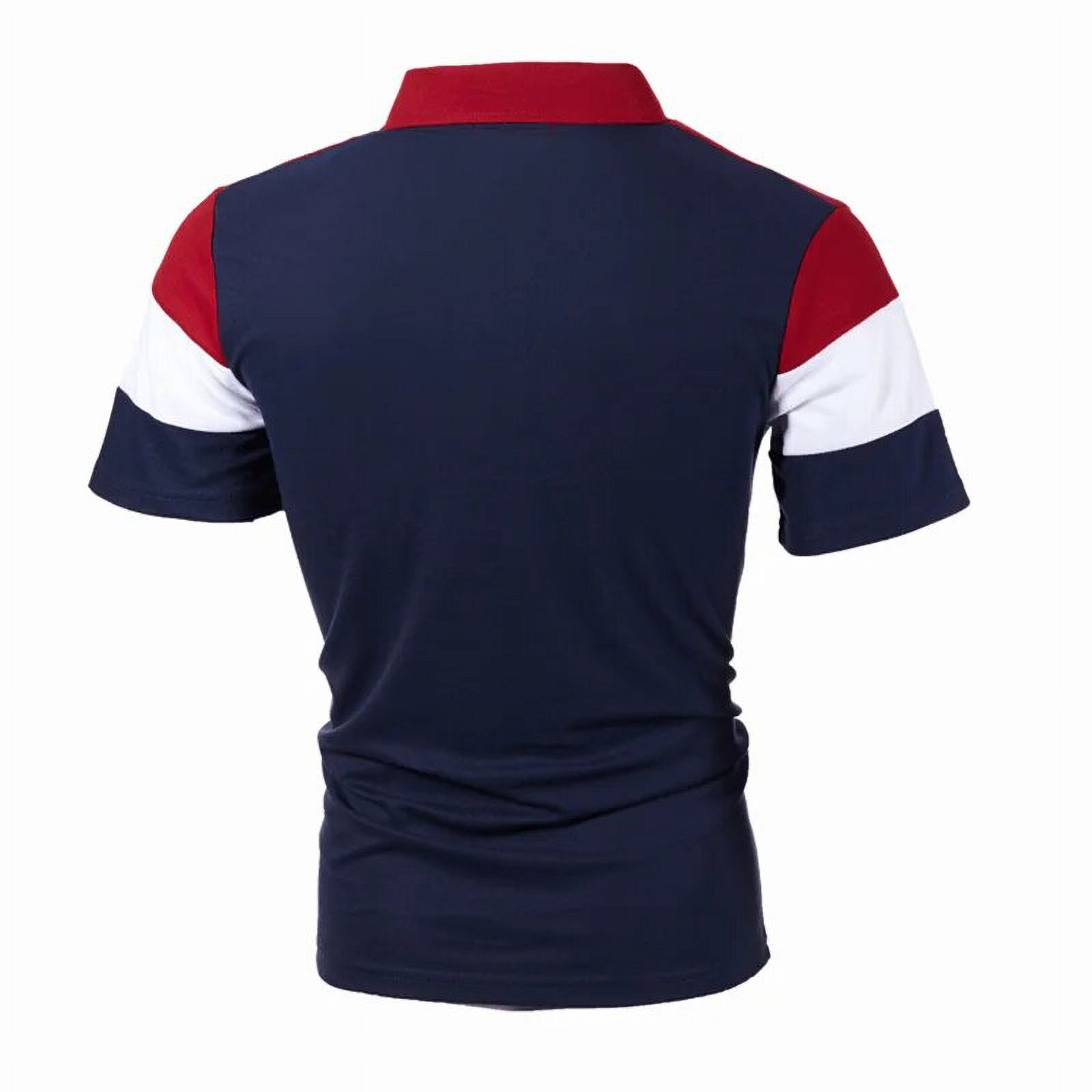 2023 New Men'S Polo Shirt 3d Vertical Stripe Print High-Quality Men'S ...