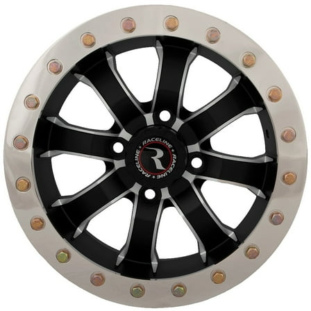Raceline Mamba Beadlock ATV Wheel - Machined [14x7] 4/110 - (6 1) [570-1544]