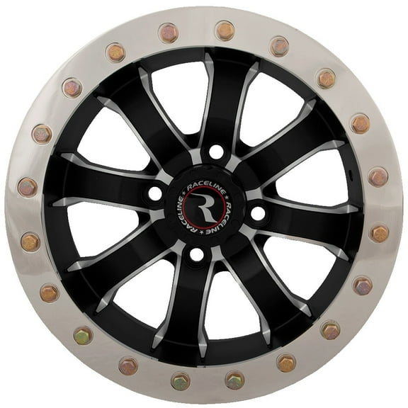 Raceline Mamba Beadlock ATV Wheel - Machined [14x7] 4/110 - (6 1) [570-1544]
