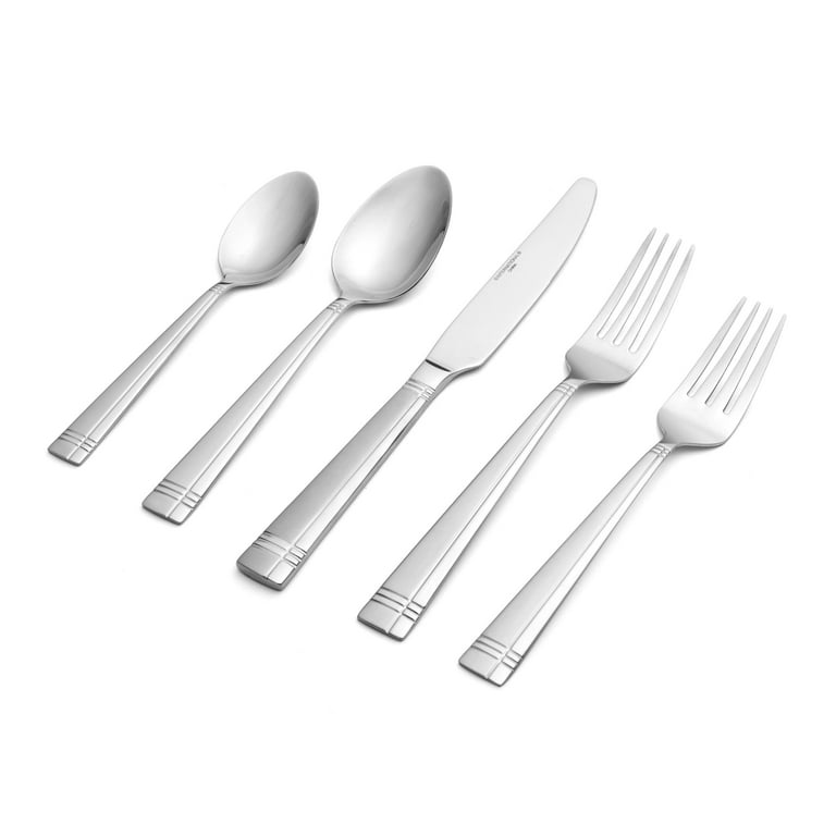 International Silver 20-Piece Dawson Frost Stainless Steel