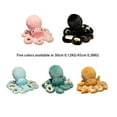 thumbnail image 3 of Juguete de Peluche Ounissouiy Pulpo Almohada Animal Color Rosa/Negro/Azul/Verde/Marrón Claro, 3 of 6