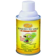 Country Vet 342033CVA Mosquito and Fly Spray, Liquid, Clear, Characteristic, 6.9 Ounce, Aerosol Can