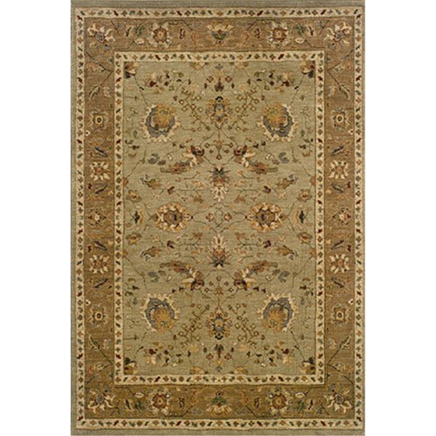 Sphinx Infinity Area Rugs 1104C Traditional Oriental Green Persian