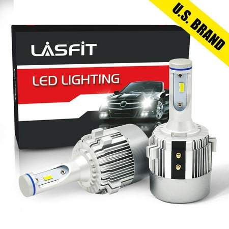 LASFIT H7 LED Headlight Bulbs for Volkswagen Passat Golf, directly replace the special retainer on stock bulbs (Pack of (Best H7 Led Bulb)