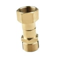 thumbnail image 3 of jinwen Pressure Washer Swivel Joint M22 3/8 NPT Copper 360 degree Rotation Swivel Adapter M22 15mm, 3 of 9