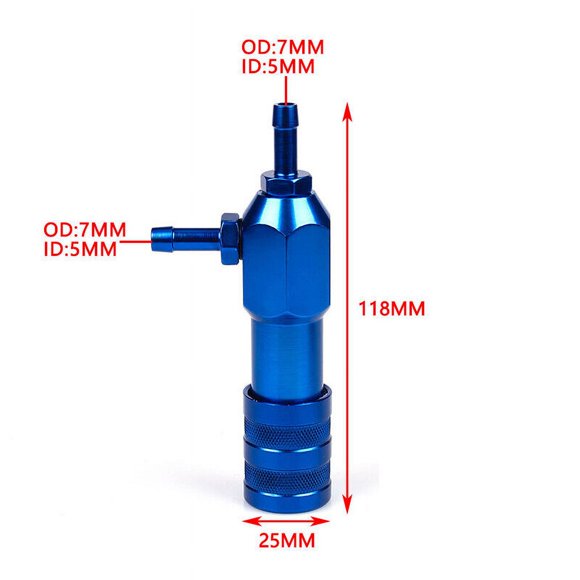 Adjustable Racing Turbo Boost 1-30 Psi Car for MAN ual Boost Controller Kit Blue