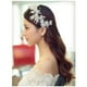 thumbnail image 3 of Alfiler De Boda Faul Pearl Crystal Nupcial Boda Novias Flor hecha a mano Alambre Horquilla para el cabello Horquilla Ndcxsfigh Libre de BPA, 3 of 7