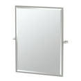 thumbnail image 3 of Gatco Bleu 32.5" Framed Rectangle Mirror, Matte Black, 3 of 5