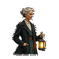 thumbnail image 6 of Yatrandify Vintage Stickers Women Retro Stickers Waterproof Vinyl Stickers for Notebooks Laptops Suitcases, 6 of 9