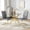 Round Gold Table + Gold Gray Chair, variant on 36" Round Glass Dining Table Set for 2, Tempered Glass Table with 2 C-Shaped Cantilever Chairs, Stainless Steel Frame, Space-Saving for Kitchen & Apartment