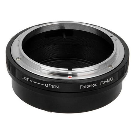 Fotodiox Lens Mount Adapter - Canon FD & FL 35mm SLR lens to Sony Alpha E-Mount Mirrorless Camera (Best Fd Mount Lenses)