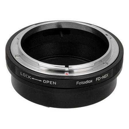 Canon 35mm Lens Adapter - Fotodiox Lens Mount Adapter - Canon FD & FL 35mm SLR lens to Sony Alpha E-Mount Mirrorless Camera Body