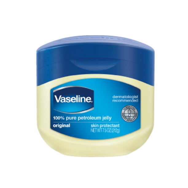 Vaseline Original Petroleum Jelly, Skin Protectant, 7.5 Ounces each