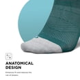 thumbnail image 4 of Feetures Elite Light Cushion Mini Crew Sock - Sport Sock with Targeted Compression - Breezy Court , Small (1 Pair), 4 of 7
