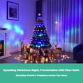 thumbnail image 4 of Árbol de Navidad Goplus de fibra óptica de 1,5 m con luces LED, 8 modos, 4 of 9