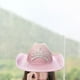 thumbnail image 1 of Sombrero de vaquero de lujo Gorra de estilo occidental Ropa Decoración de estilo retro Vestido parpadeante Disfraz de Cosplay Mujeres Hombres , Rosado Yinane Sombrero de vaquero, 1 of 6