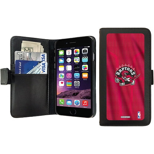 Toronto Raptors Jersey Design On Apple Iphone 6 Wallet Case By
