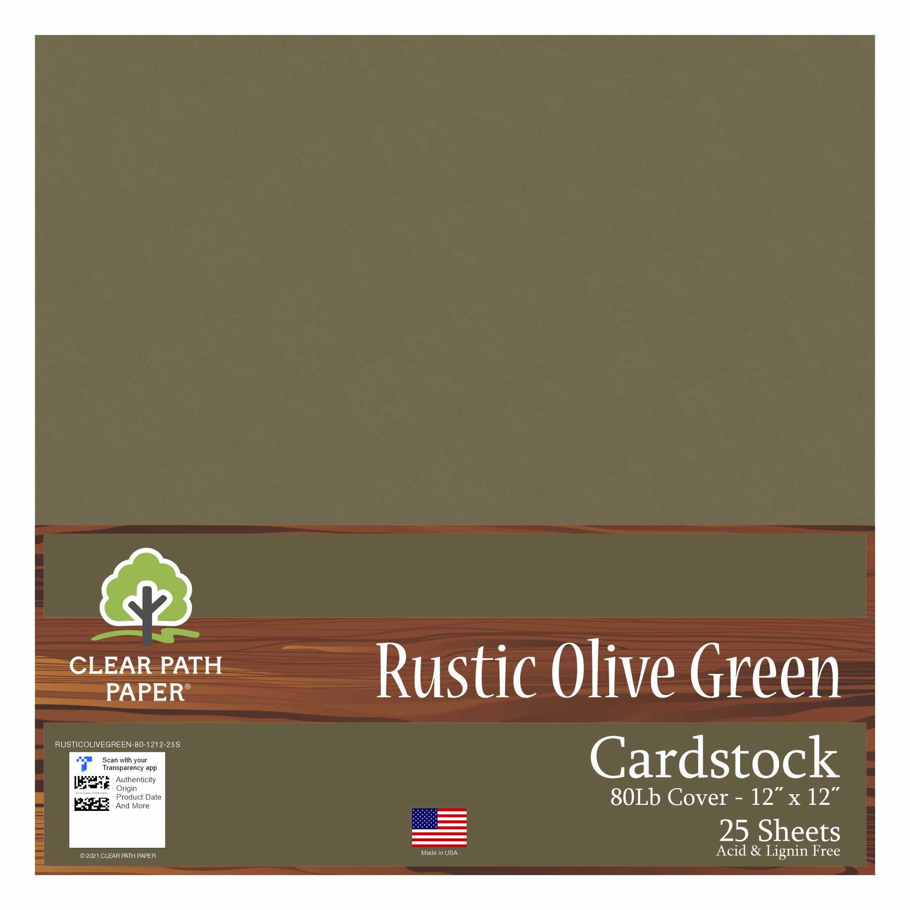 Rustic Black Cardstock - 8.5 x 11 inch - 80Lb Cover - 50 Sheets - Clear  Path Paper 