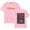 Pink, variant on T-Pain Tour Merch Classic printed round neck T-shirt, pure cotton short sleeved unisex casual streetwear