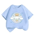 thumbnail image 6 of Kawaii Sanrioed Cinnamoroll Kids T Shirt Kids Boys Girls Summer Cartoon Tops Short Sleeve Clothes Shirts Children\'s Clothing, 6 of 9
