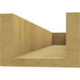 thumbnail image 4 of Ekena Millwork 6"W x 4"H x 28"L Block Woodgrain TimberThane Rafter Tail, Primed Tan, 4 of 6