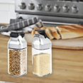 thumbnail image 3 of 2 uds., Pimentero y salero, condimento, , sales kosher, de especias, soporte recargable para cocinar, , cocina, Soledad Tarros de especias de cocina, 3 of 10