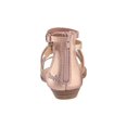 thumbnail image 5 of Blowfish Malibu Kids Bungalow-K Silver/Rose Gold Fashion Straps Open Toe Sandals (Silver/Rose Gold/Gold Dyecut Pu, 3), 5 of 6