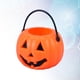 thumbnail image 5 of Cubo de calabaza portátil de Halloween de 24 piezas para niños, contenedor para dulces de calabaza (naranja), 5 of 6