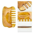 thumbnail image 3 of Unique Bargains 1 Pc Reusable Head Massage Comb for Home Brown Resin, 3 of 5